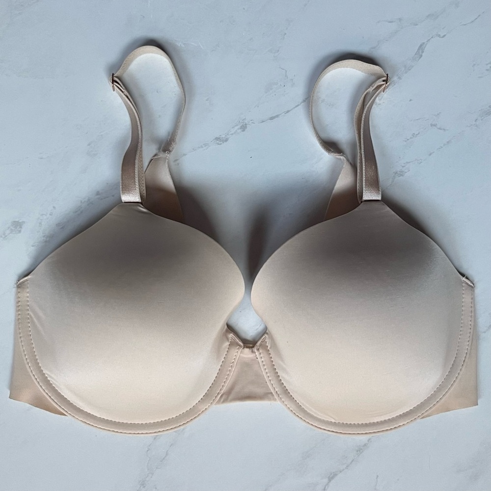 Soma • 32D • Cream Vanishing 360 Perfect Coverage Bra